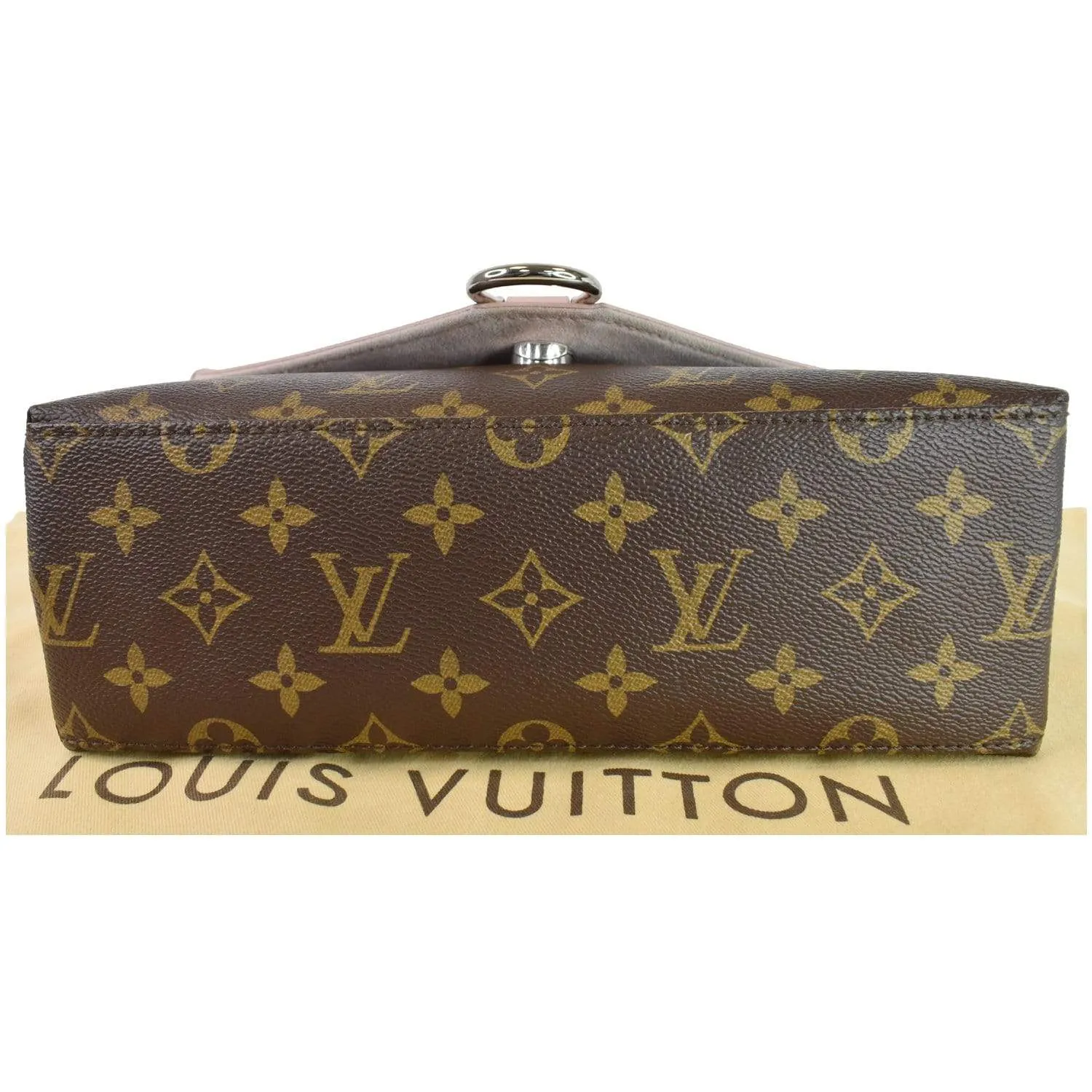 LOUIS VUITTON Saint Michel Monogram Epi Shoulder Bag Rose Ballerine - 25% OFF