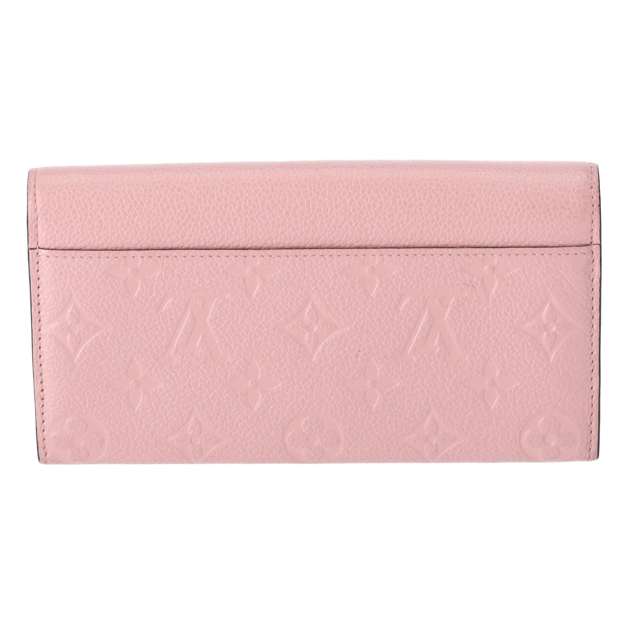 Louis Vuitton Sarah Monogram Empreinte Long Wallet M64082 Rose Poudre Pink