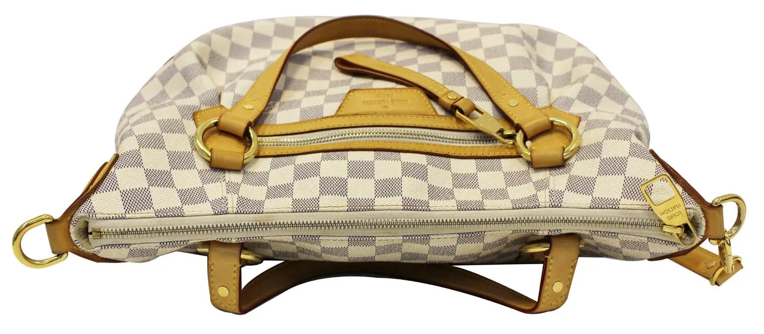 LOUIS VUITTON Shoulder Bag Used  Evora MM Damier Azur Tote