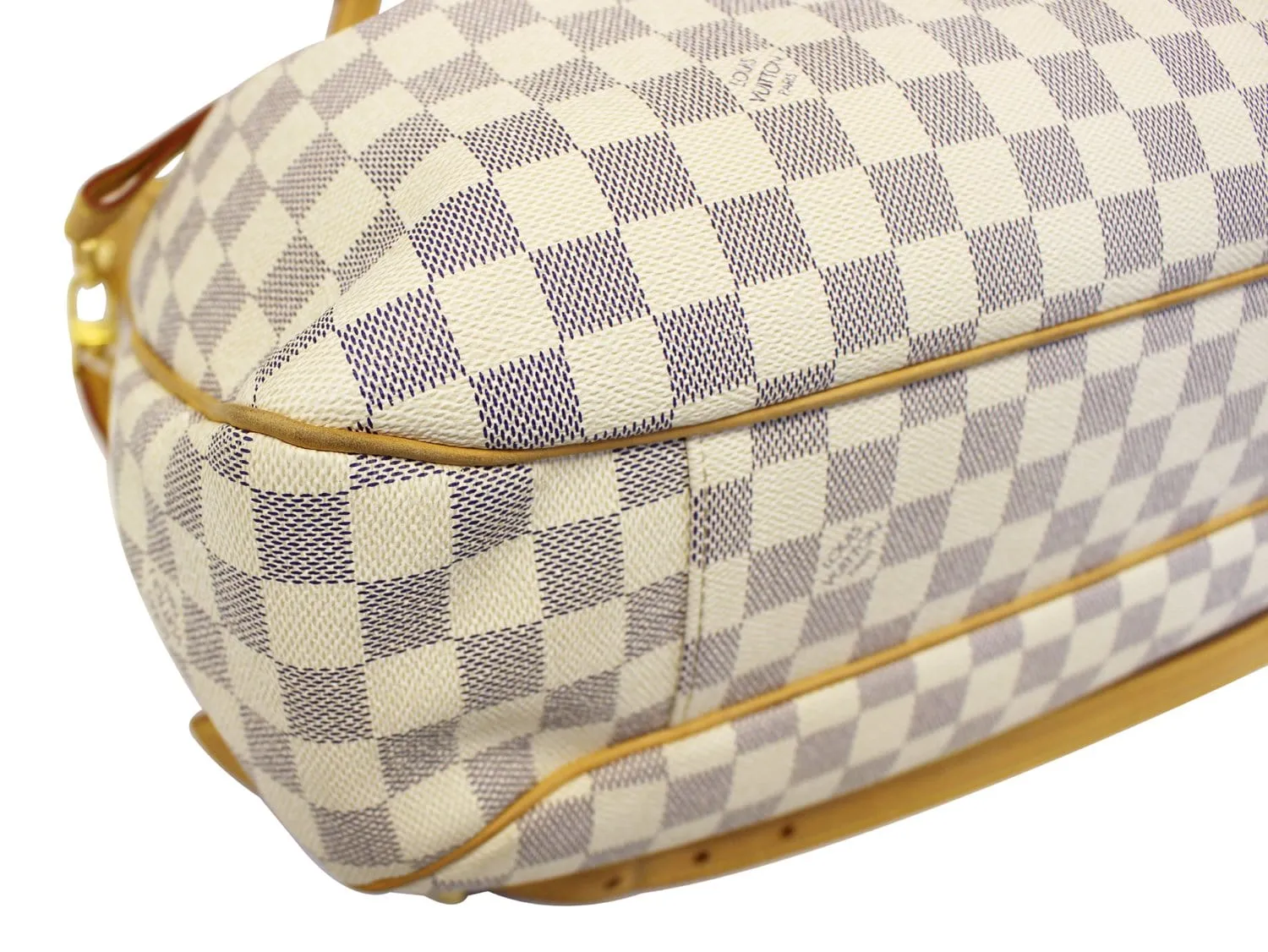 LOUIS VUITTON Shoulder Bag Used  Evora MM Damier Azur Tote