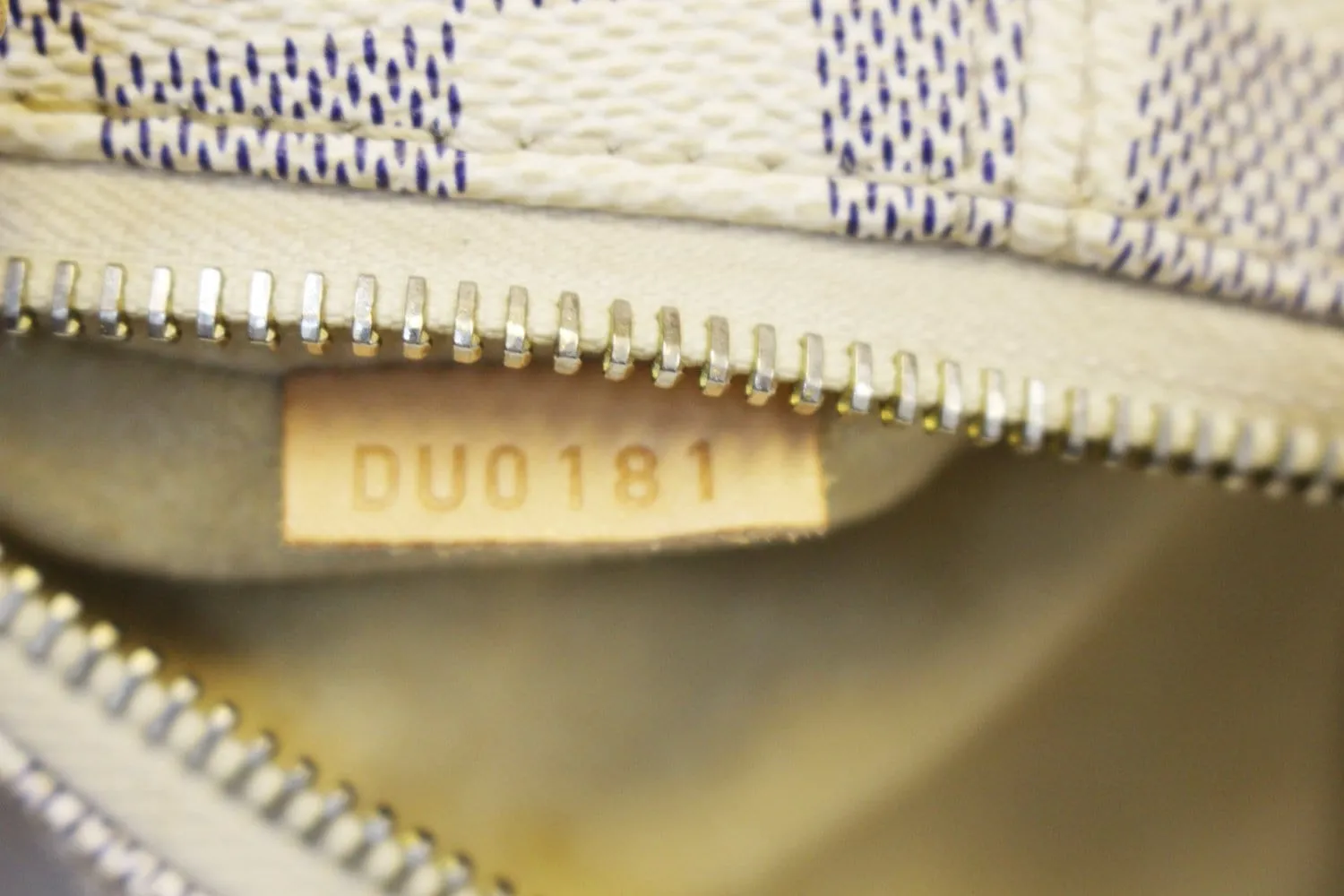 LOUIS VUITTON Shoulder Bag Used  Evora MM Damier Azur Tote
