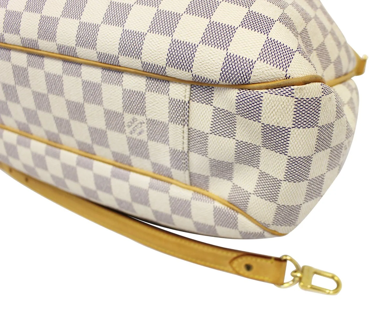 LOUIS VUITTON Shoulder Bag Used  Evora MM Damier Azur Tote