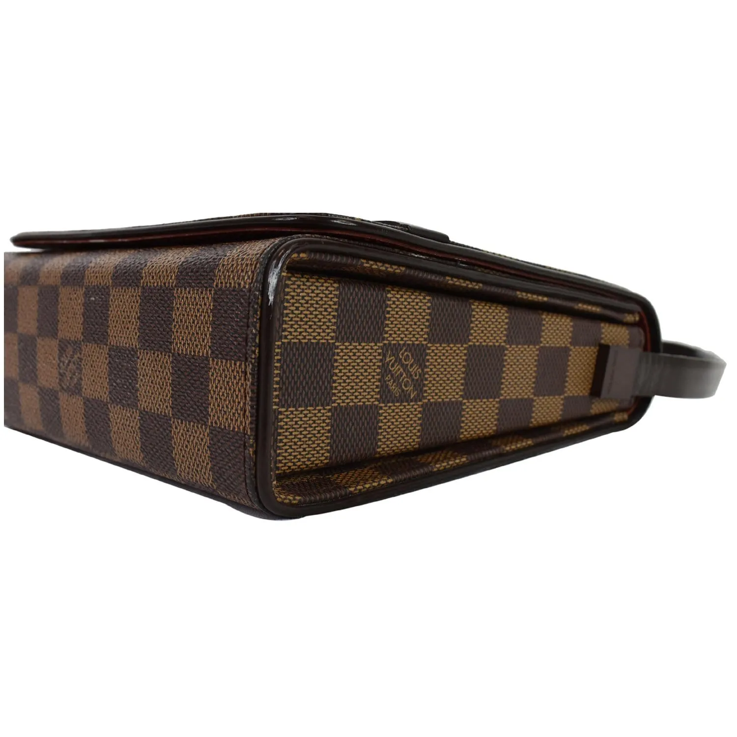 LOUIS VUITTON Tribeca Mini Damier Ebene Shoulder Bag Brown
