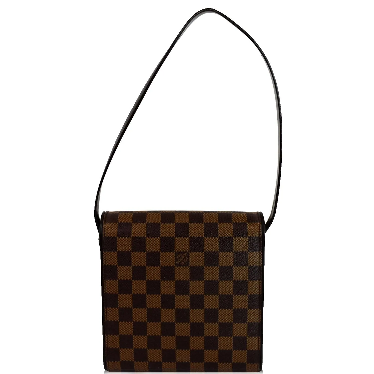 LOUIS VUITTON Tribeca Mini Damier Ebene Shoulder Bag Brown