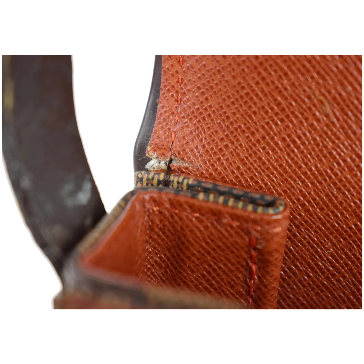 LOUIS VUITTON Tribeca Mini Damier Ebene Shoulder Bag Brown