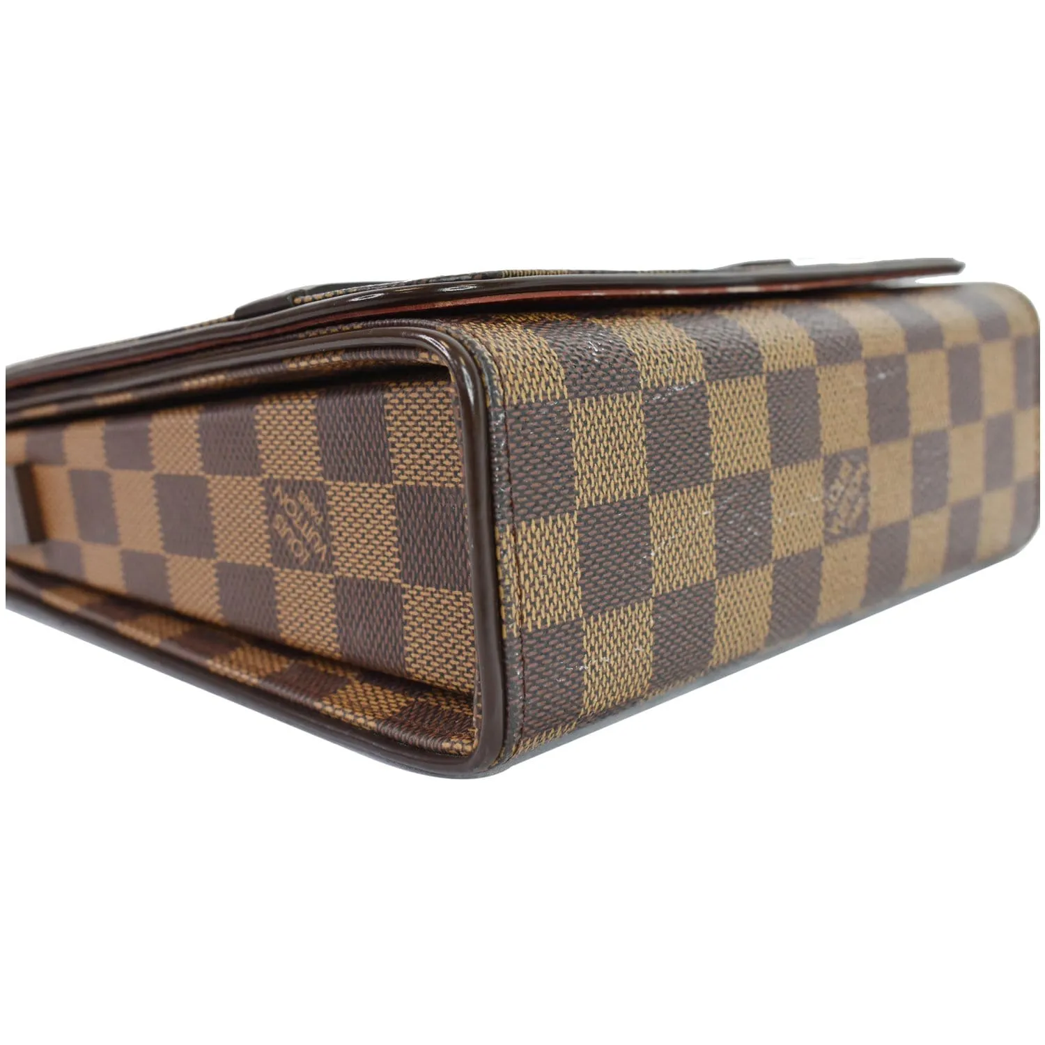 LOUIS VUITTON Tribeca Mini Damier Ebene Shoulder Bag Brown