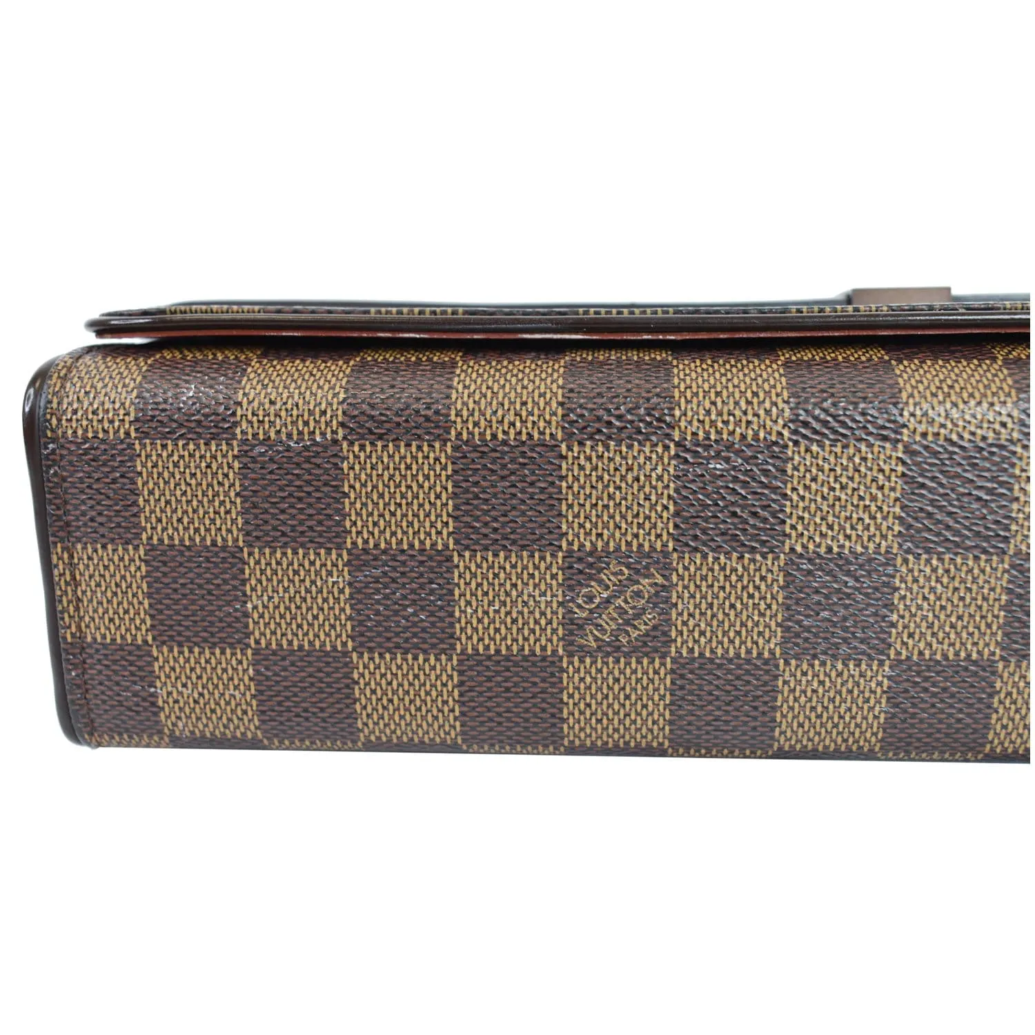 LOUIS VUITTON Tribeca Mini Damier Ebene Shoulder Bag Brown