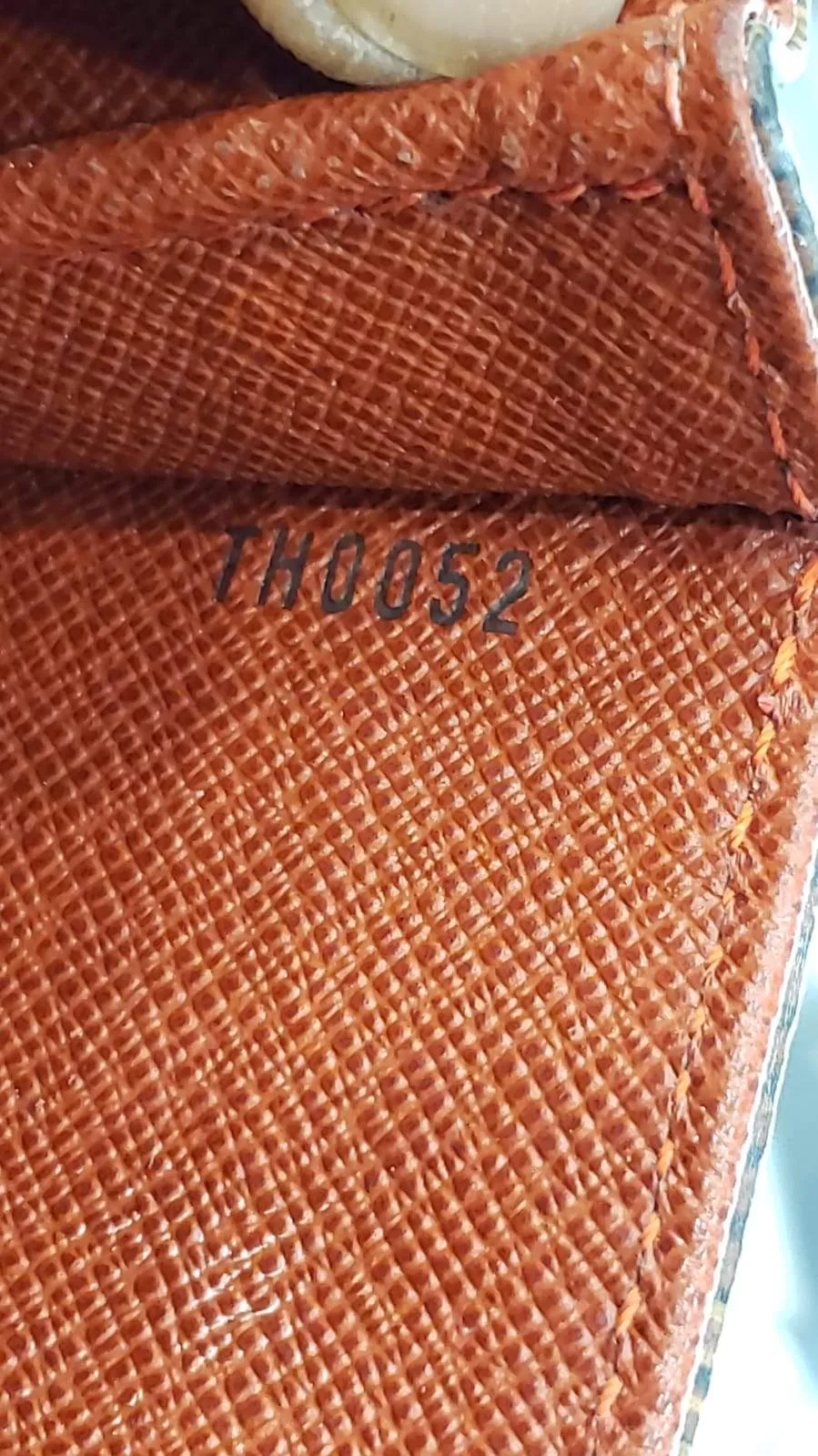 LOUIS VUITTON Tribeca Mini Damier Ebene Shoulder Bag Brown