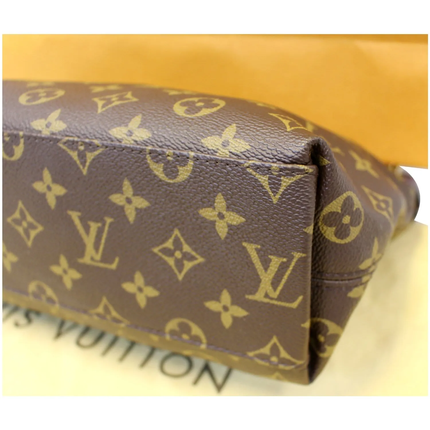 LOUIS VUITTON Tuileries Besace Monogram Canvas Shoulder Bag Rose Bruyere
