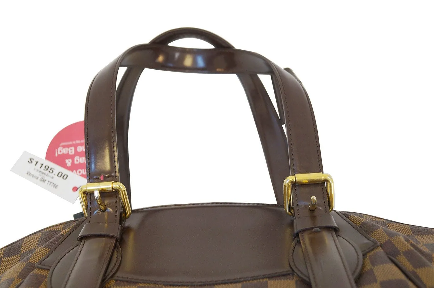 LOUIS VUITTON Verona GM Damier Ebene Shoulder Handbag - Final Call