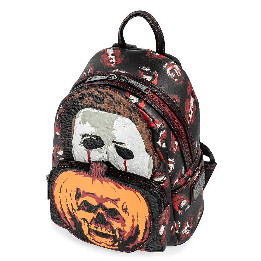 Loungefly Halloween 2 Michael Myers Pumpkin Mini Backpack