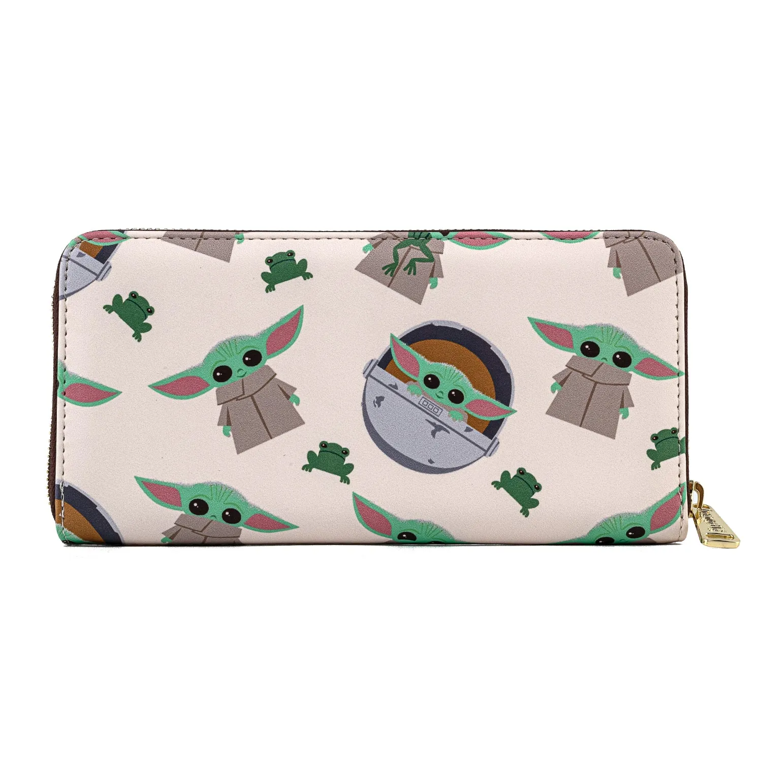 Loungefly Star Wars The Mandalorian Baby Yoda Grogu AOP Wallet Exclusive!
