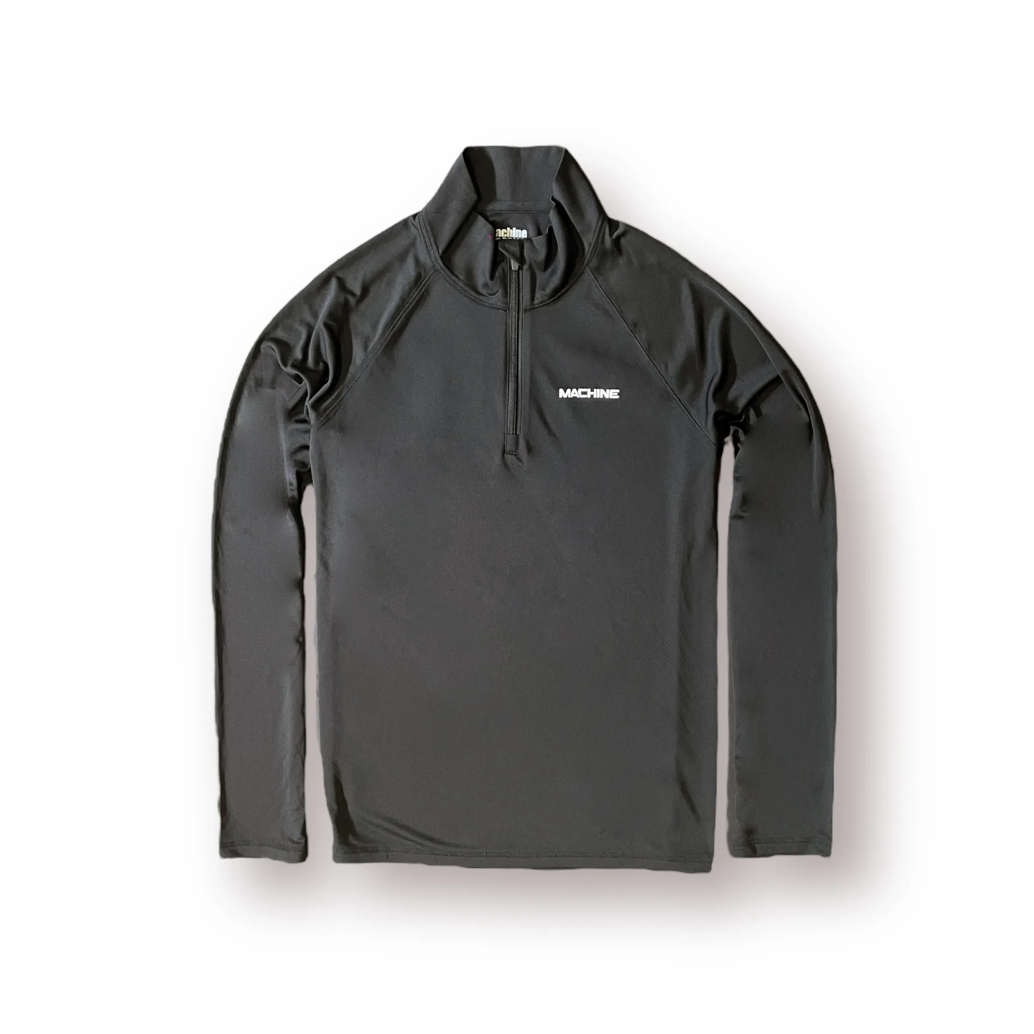 Lowery 1/4 Zip Long Sleeve Performance Top in Black