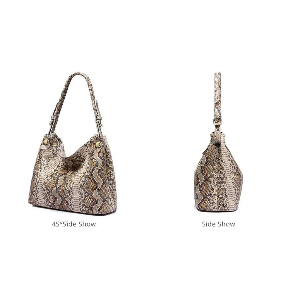 <bold>Hobo  / Tote Bag <br>Genuine-Leather