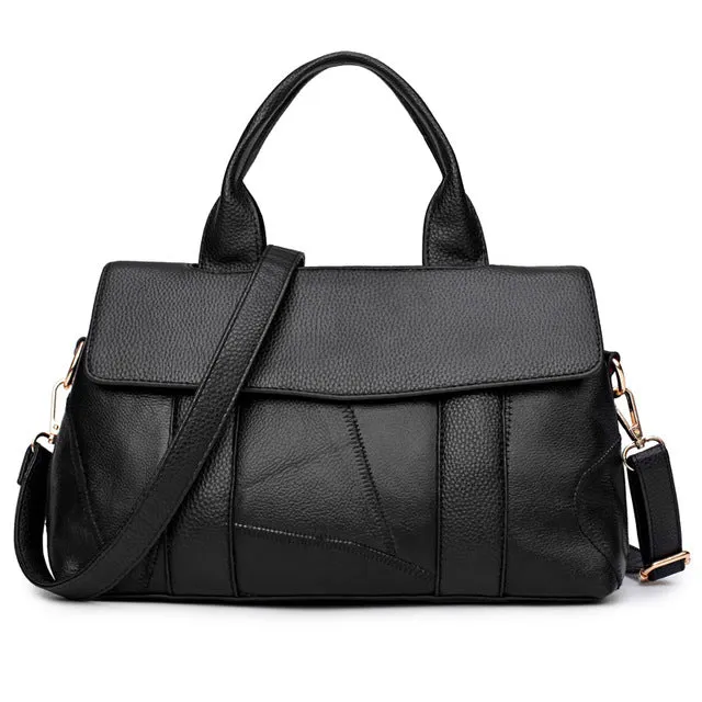 <bold>Tote / Crossbody Bag <br>Genuine-Leather
