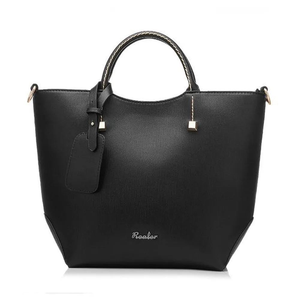 <bold>Tote / Shoulder Bag  <br>Vegan-Leather