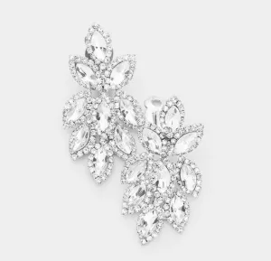 Lucy Bridal Earrings (Clip on)
