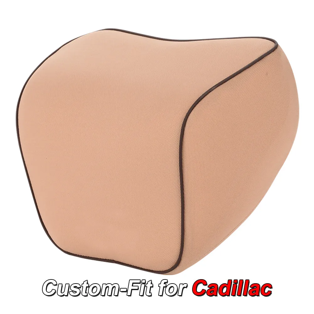 Lumbar Support Cushion for Car and Headrest Neck Pillow Kit, Custom-Fit For Car, Ergonomically Design for Car Seat, Car Accessories WACA254