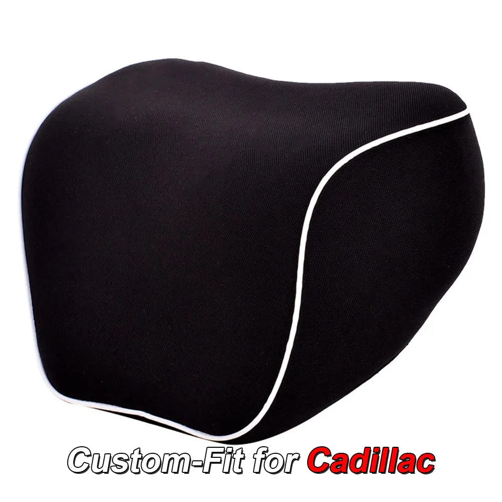 Lumbar Support Cushion for Car and Headrest Neck Pillow Kit, Custom-Fit For Car, Ergonomically Design for Car Seat, Car Accessories WACA254