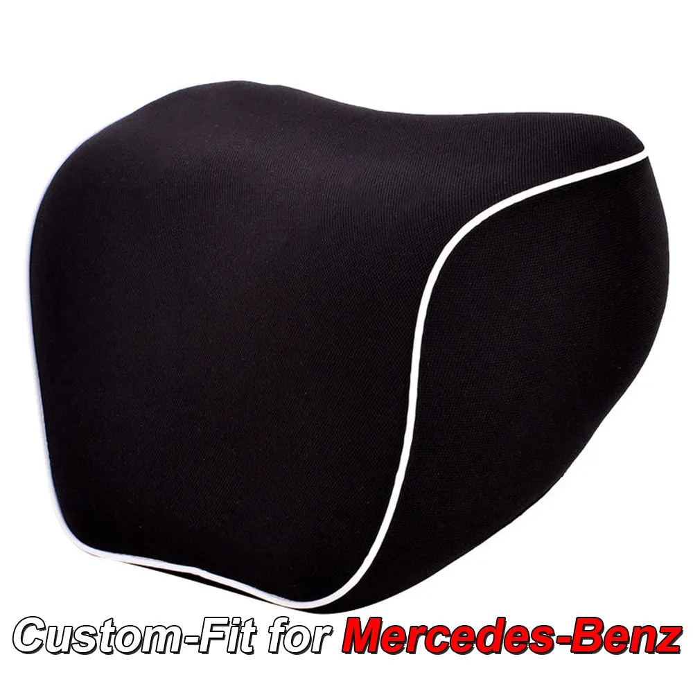 Lumbar Support Cushion for Car and Headrest Neck Pillow Kit, Custom-Fit For Car, Ergonomically Design for Car Seat, Car Accessories WAMB254