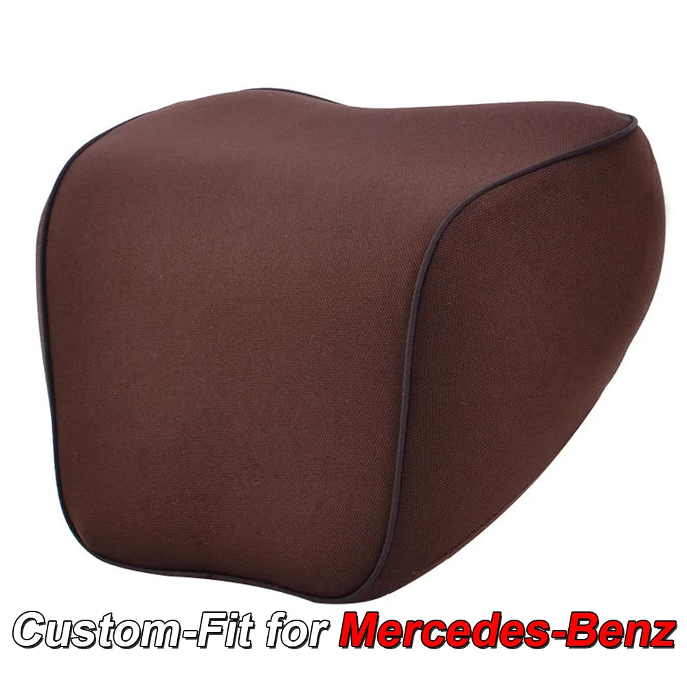 Lumbar Support Cushion for Car and Headrest Neck Pillow Kit, Custom-Fit For Car, Ergonomically Design for Car Seat, Car Accessories WAMB254