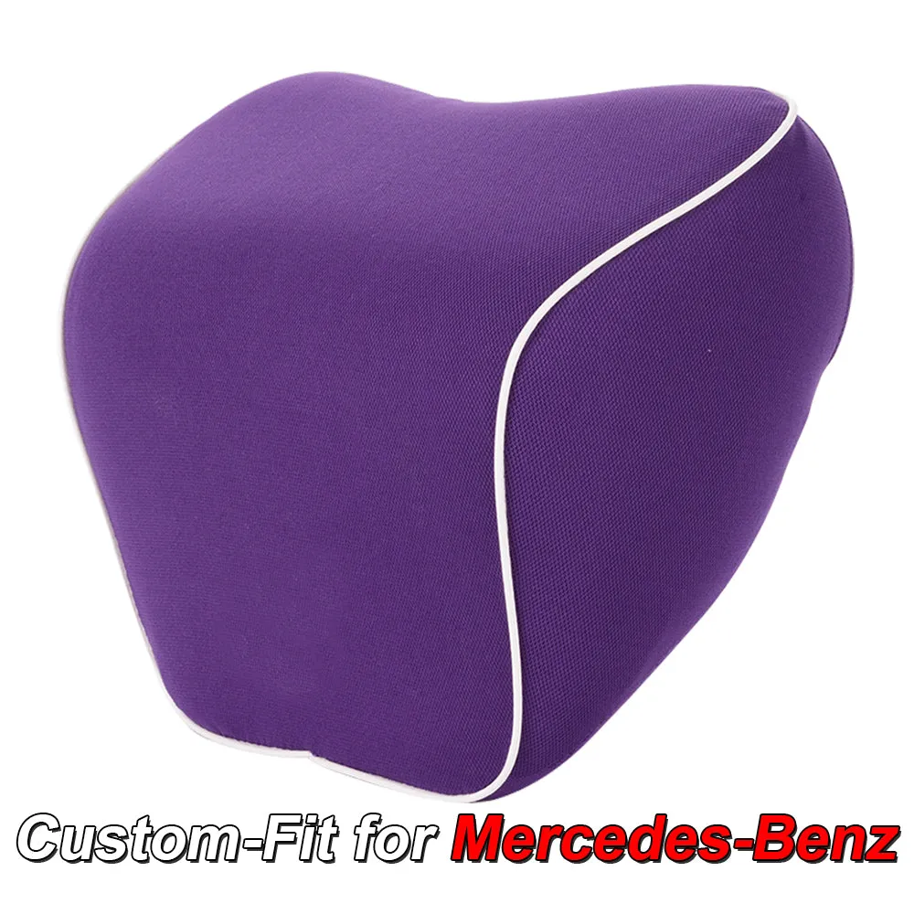 Lumbar Support Cushion for Car and Headrest Neck Pillow Kit, Custom-Fit For Car, Ergonomically Design for Car Seat, Car Accessories WAMB254