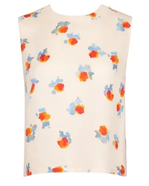 Luna Top in Watercolor Floral