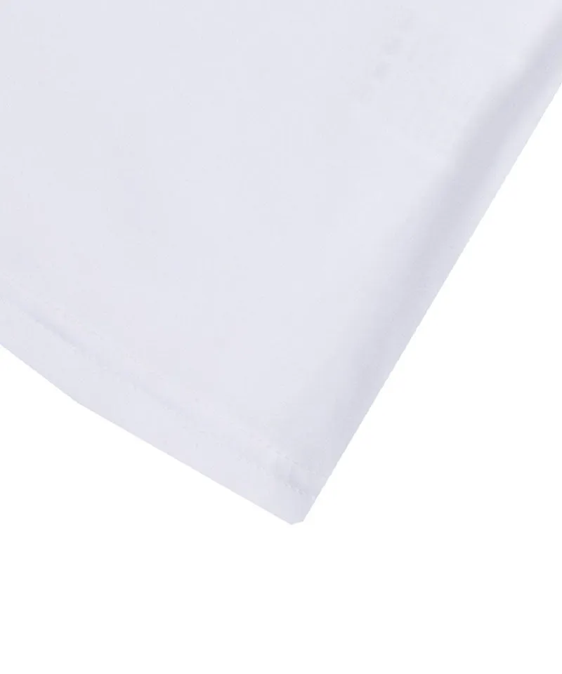 MACKY Golf: Cooling PK Zip-Up T-Shirt - White