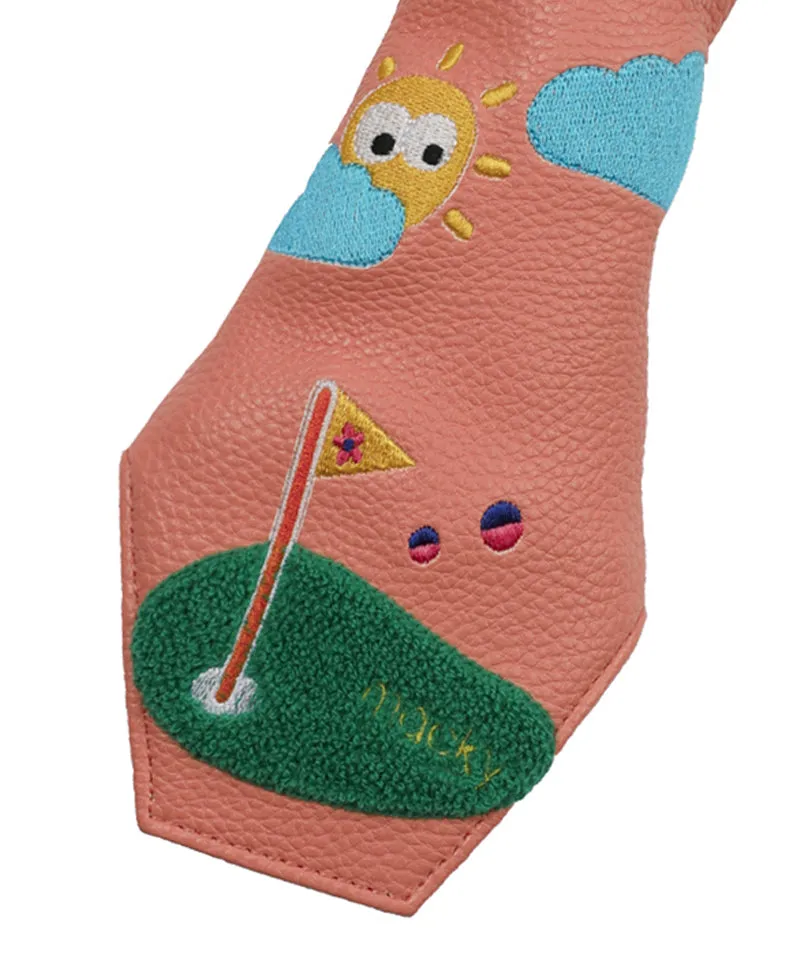 MACKY Golf: Happy Utility Cover - Coral