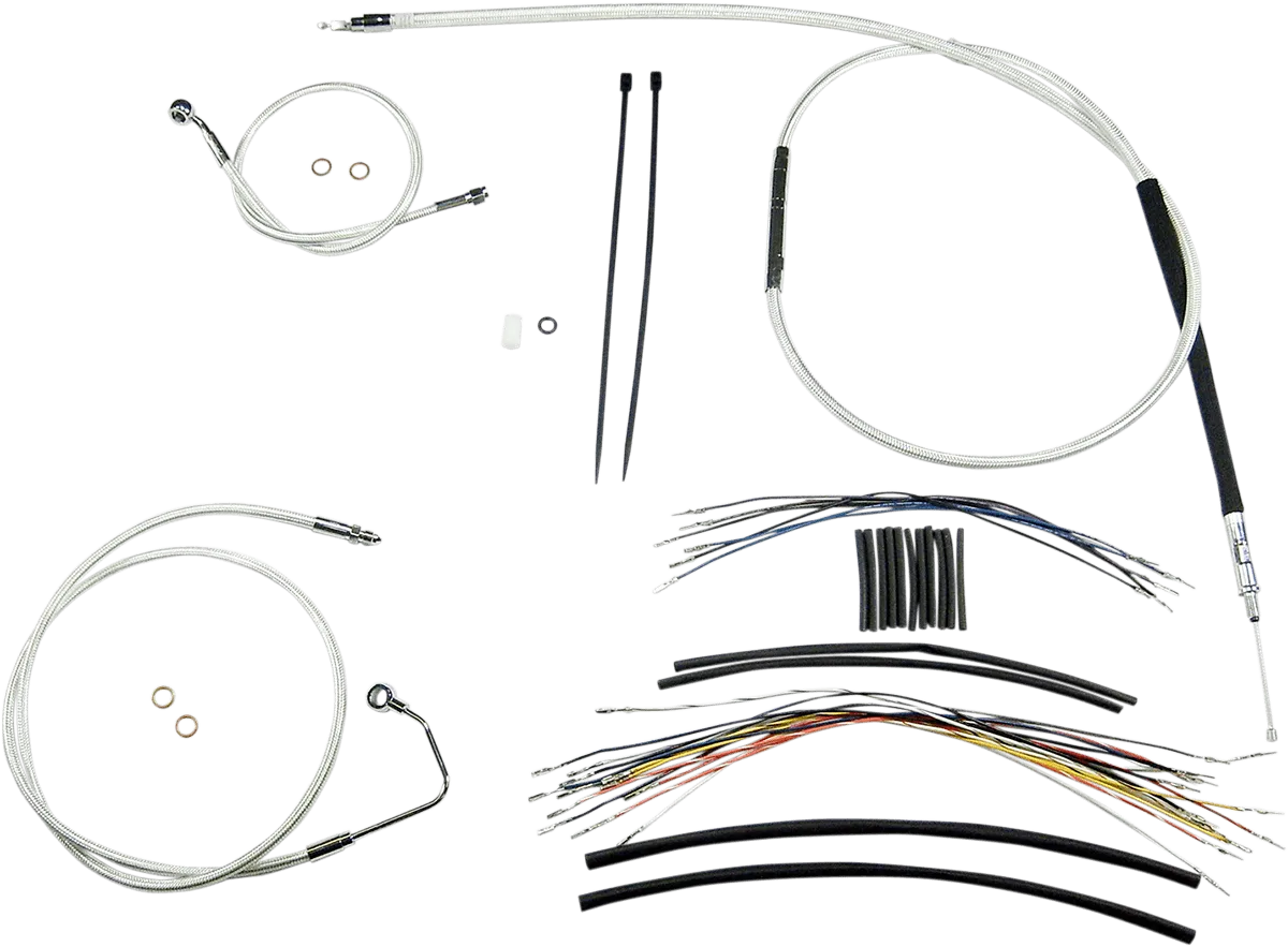 Magnum 387363 Sterling Chromite II Handlebar Installation Kit for 18-20in. Ape