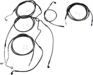 Magnum 487844 Black Pearl Handlebar Installation Kit for 10in. Ape