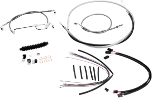 Magnum 589471 Stainless Steel XR Handlebar Installation Kit for 12-14in. Ape