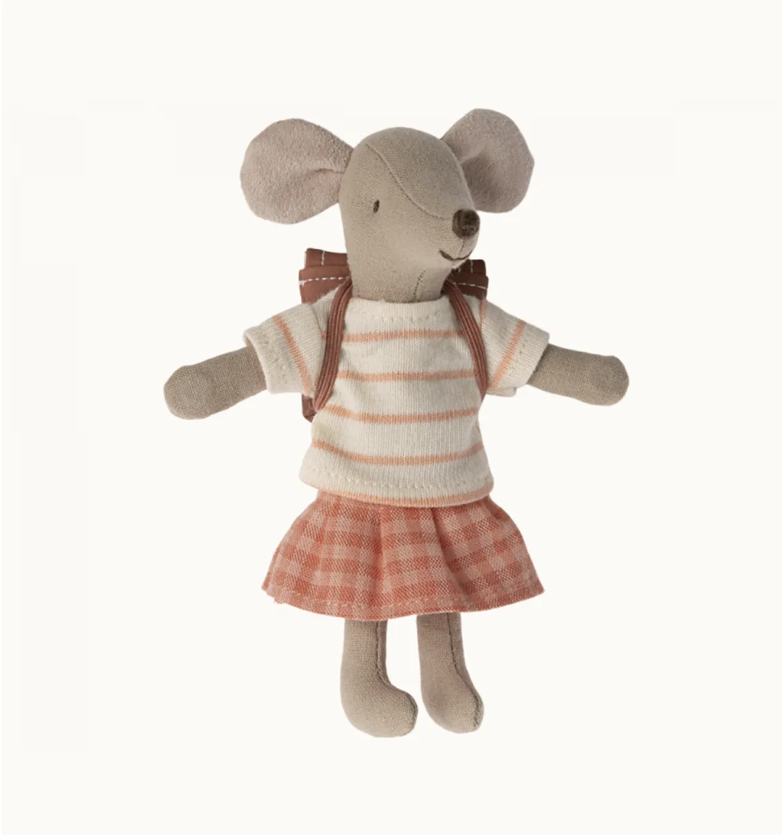Maileg - Tricycle Mouse, Big Sister - Coral
