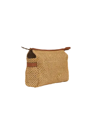 Mari Necessaire Clutch - Off White