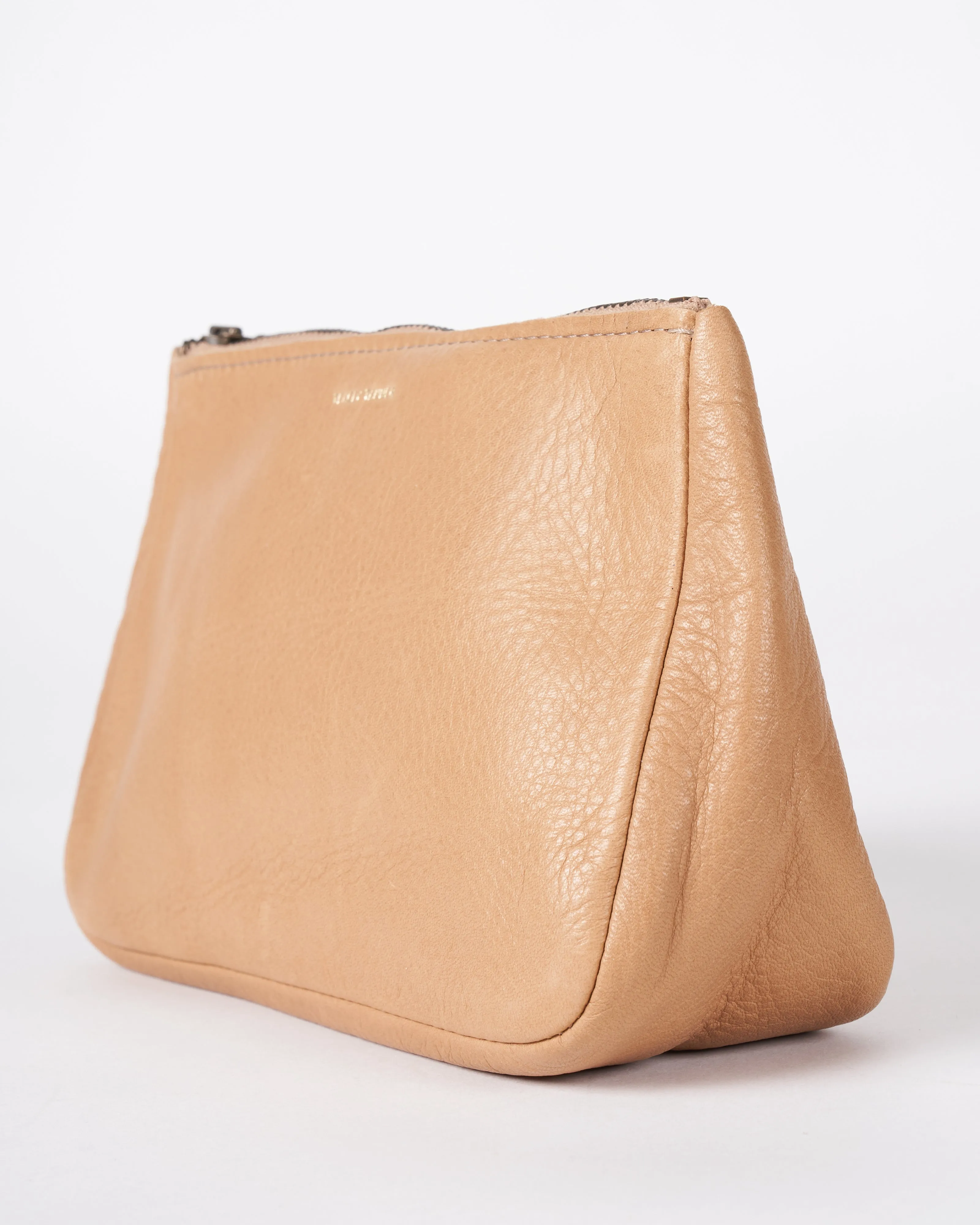 medium fatty pouch - camel