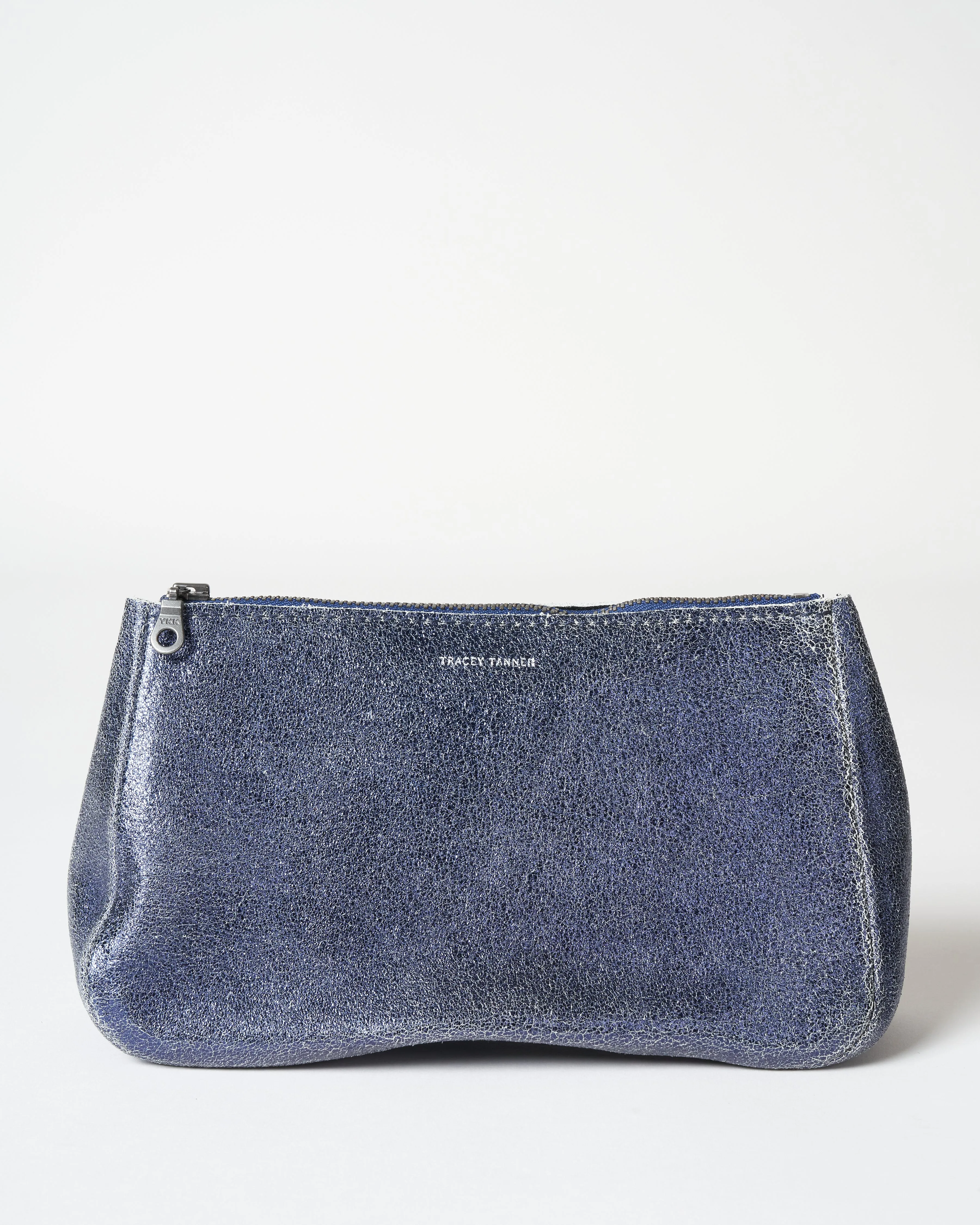 medium fatty pouch - sparkle black/navy