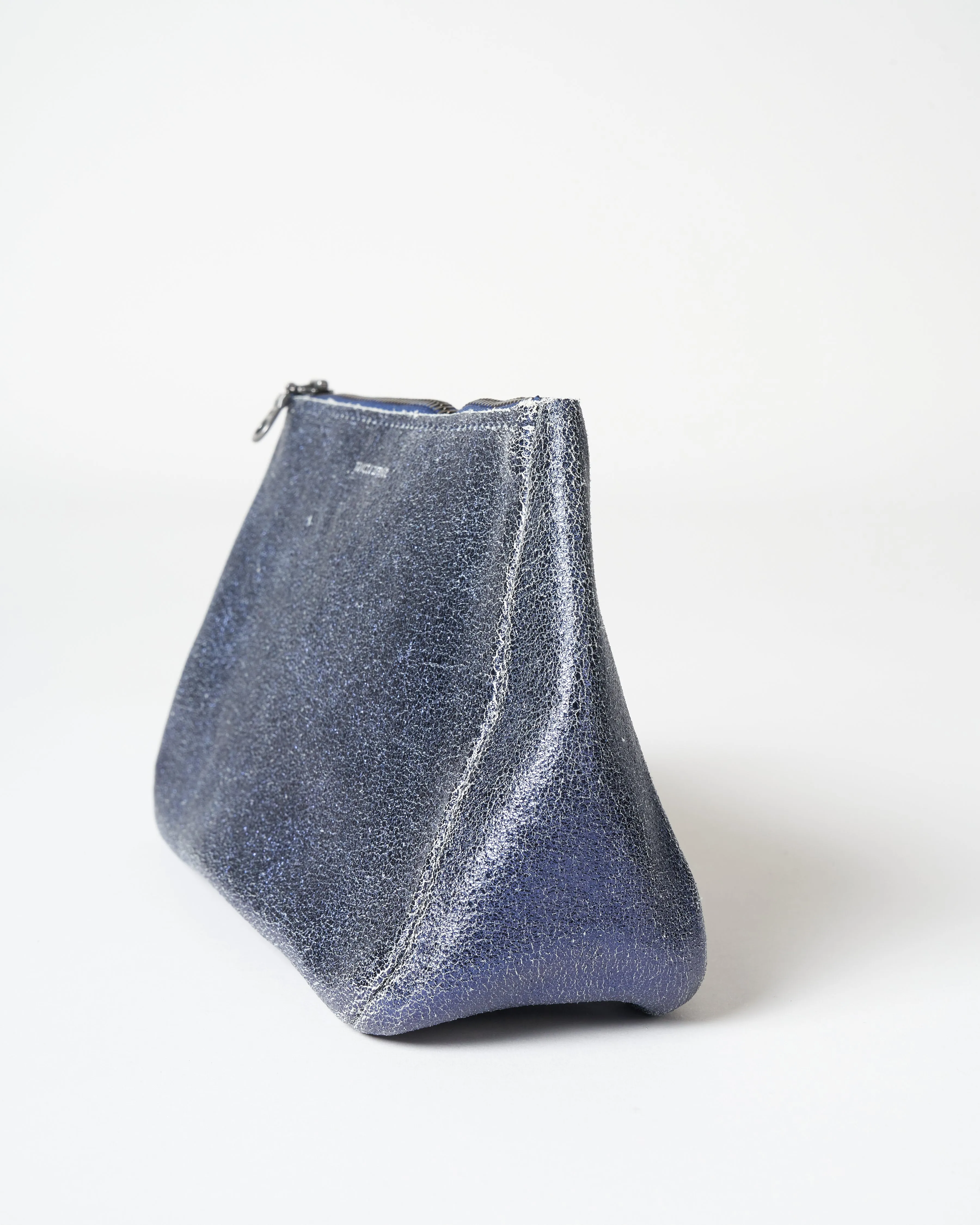 medium fatty pouch - sparkle black/navy