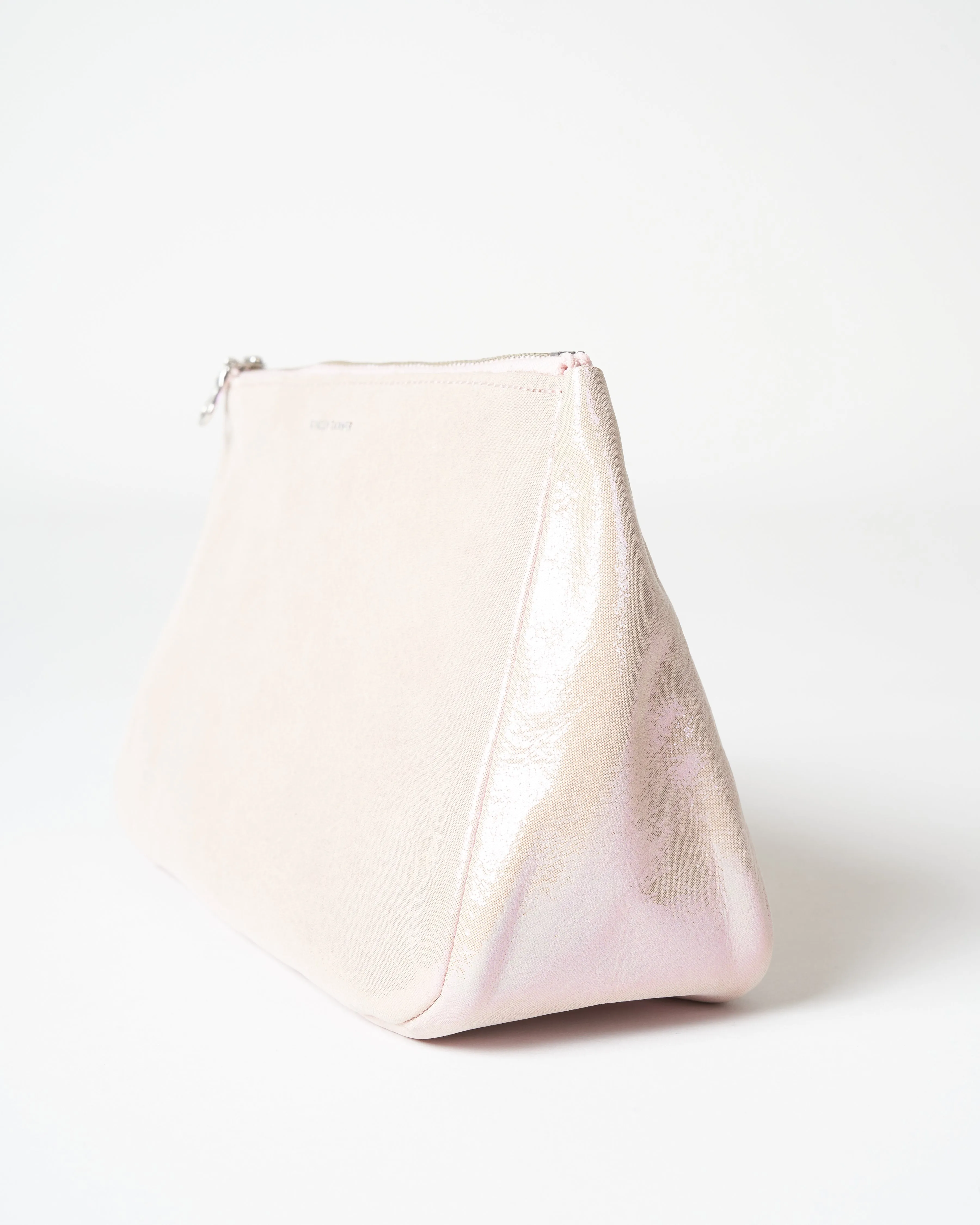 medium fatty pouch - sparkle rose