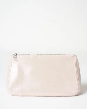 medium fatty pouch - sparkle rose