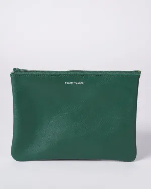 medium zip pouch - eden
