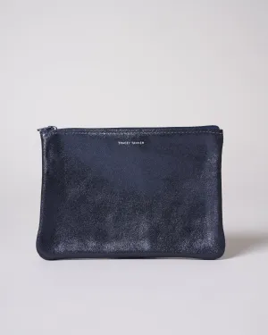 medium zip pouch - sparkle twilight
