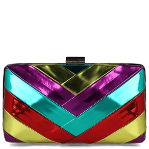 Menbur Multi Coloured Clutch Bag