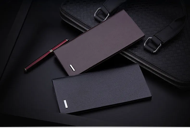 Men's Wallet Long Ultra-thin Card Holder