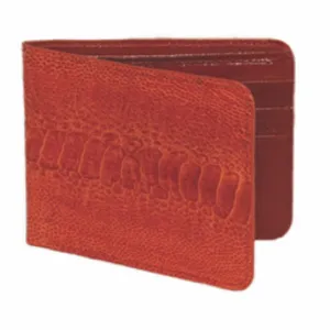 Men's Wild West Ostrich Leg Wallet