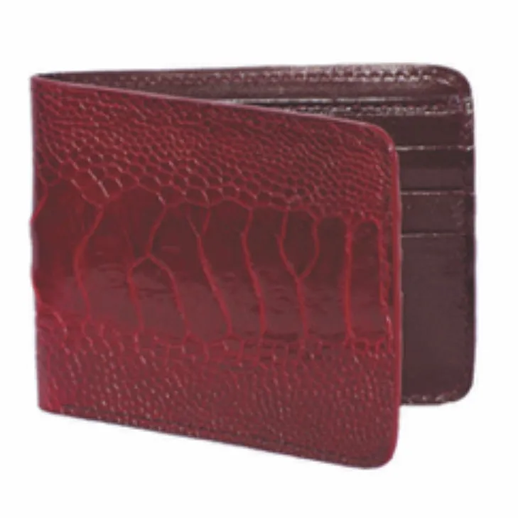 Men's Wild West Ostrich Leg Wallet