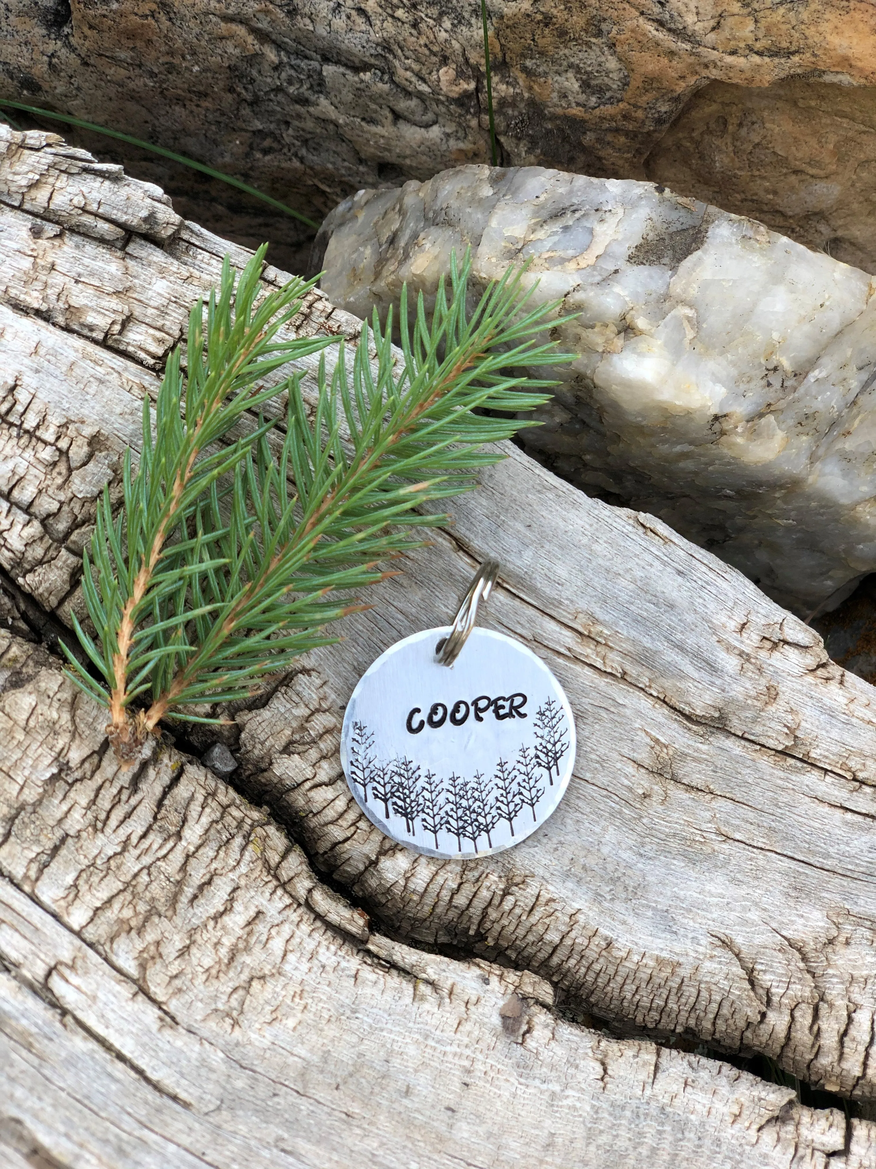 Metal Stamped Dog Tag