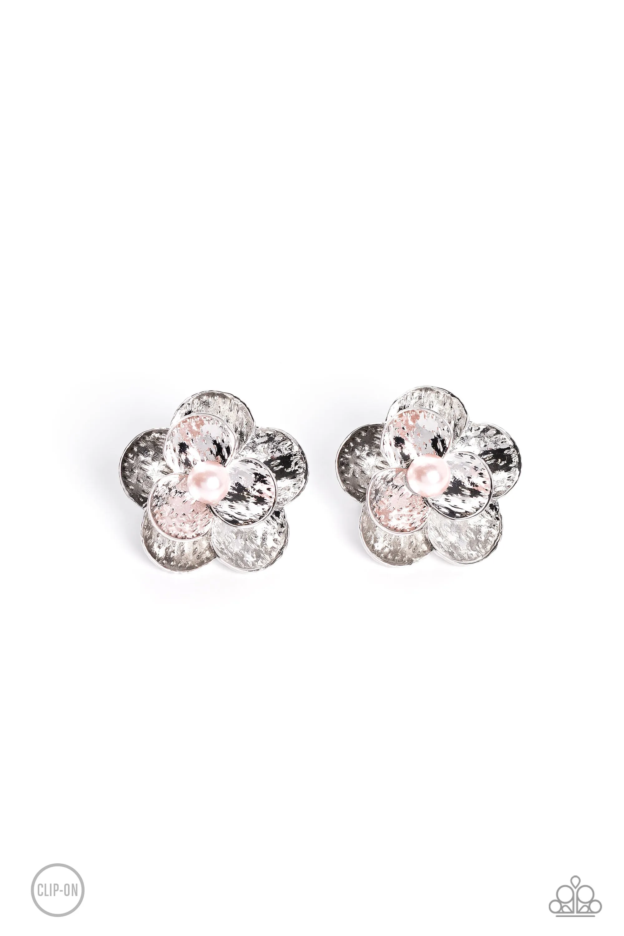 Miami Magic - Pink Clip-On Earring