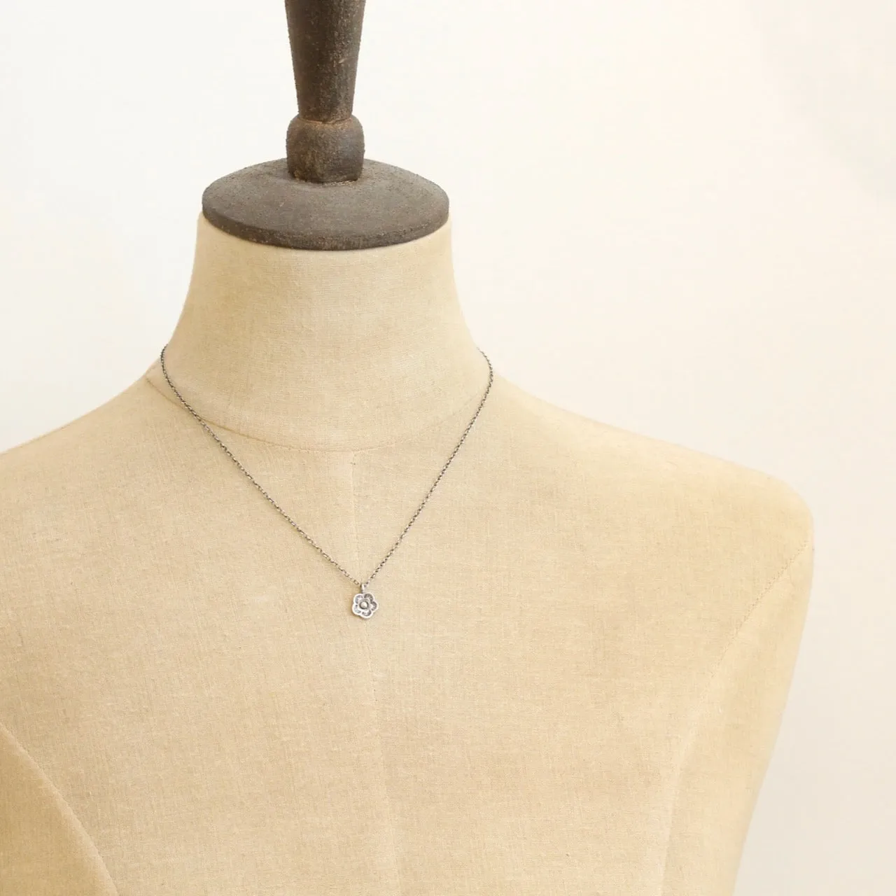 Mini Cactus Flower Necklace