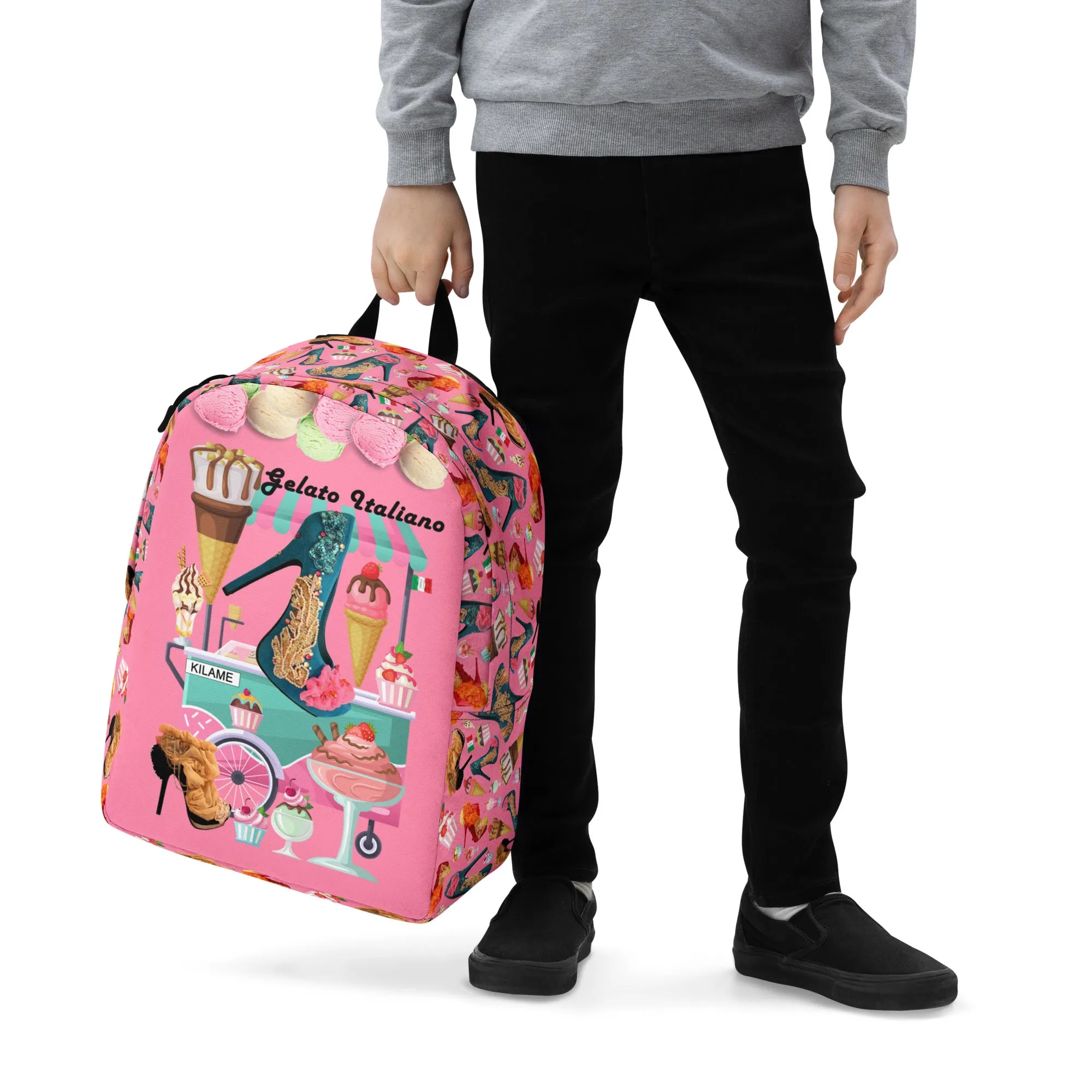 Minimalist Backpack 'Gelato Italiano'
