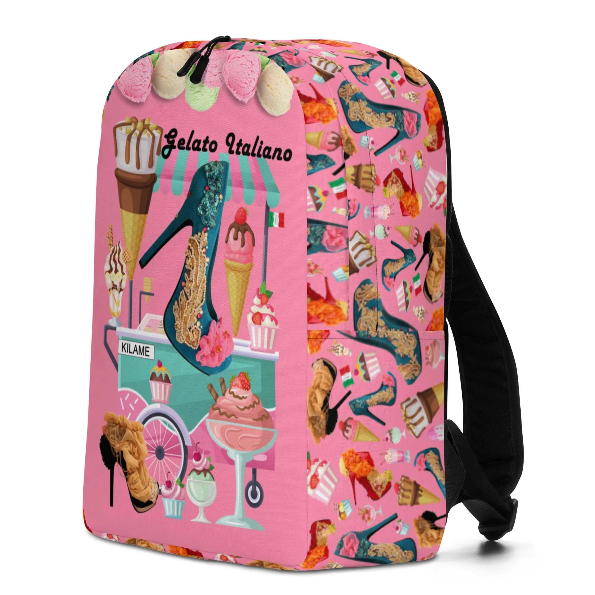 Minimalist Backpack 'Gelato Italiano'
